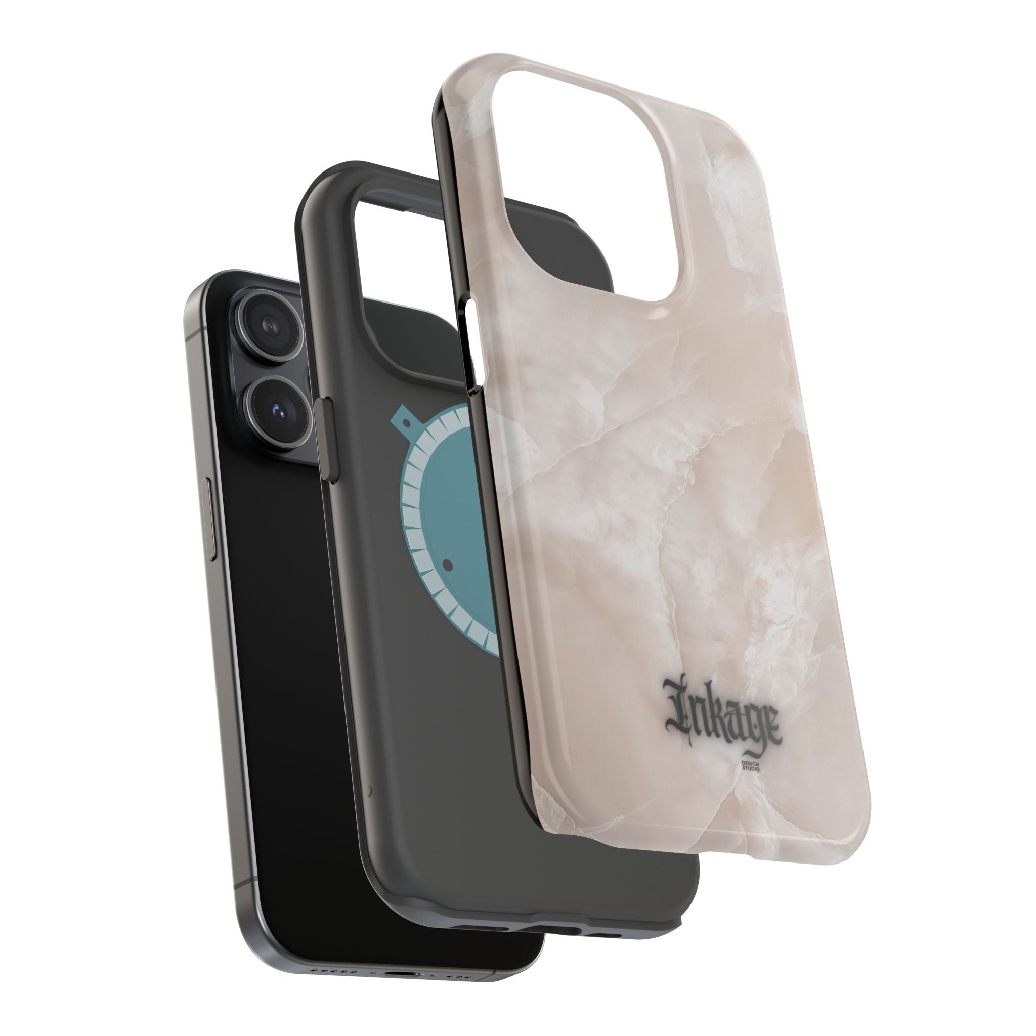Blush Marble Magnetic Phone Cases (Minimal)