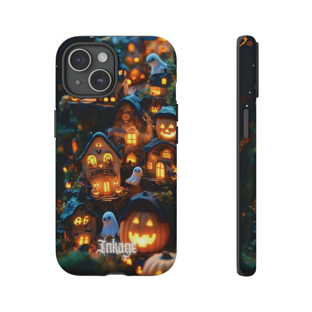 Spooky Pumpkin Village Tough Phone Cases (Season)