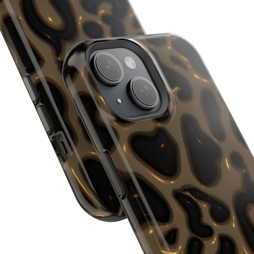 Leopard Print Magnetic Phone Cases (Minimal)