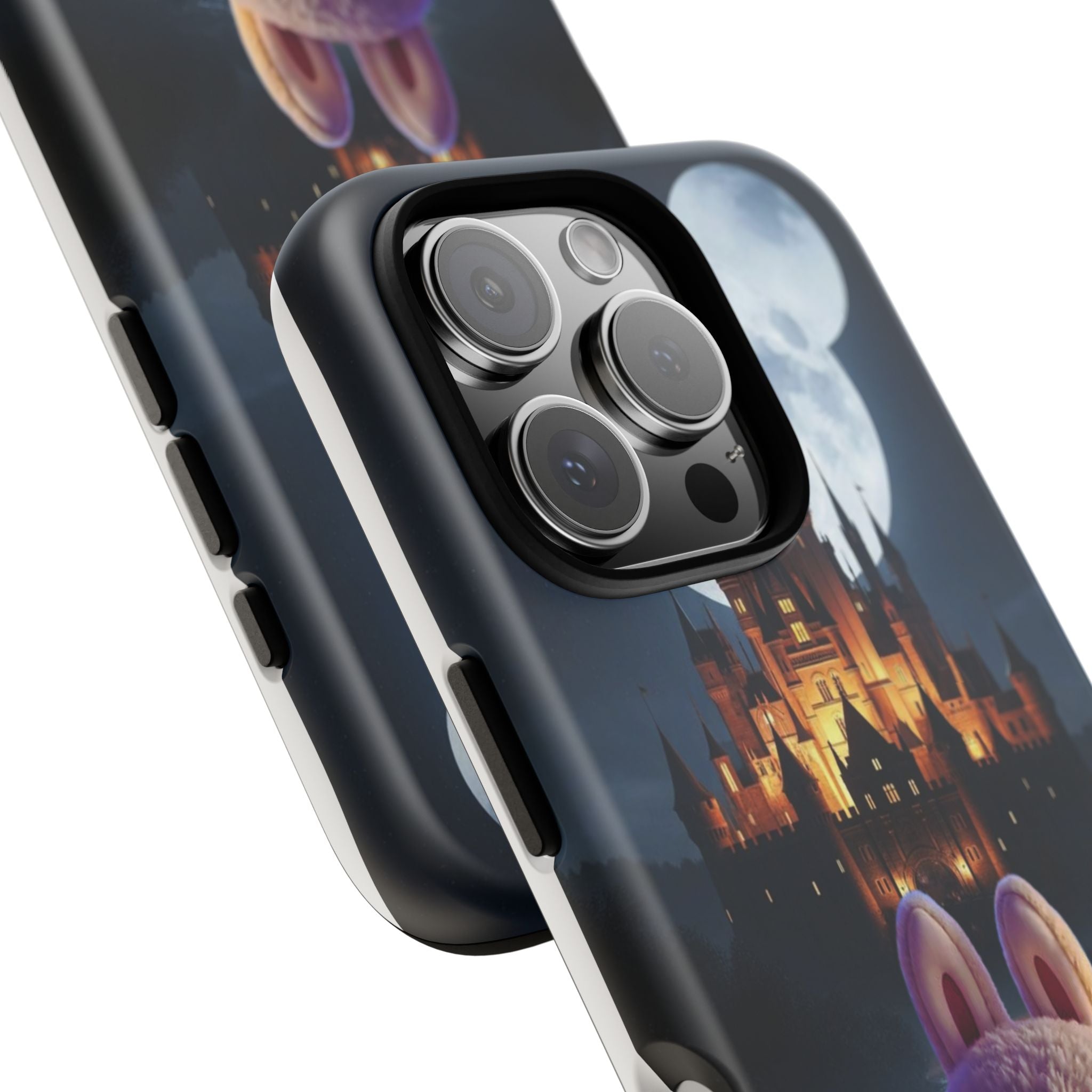 Labubu Halloween On Disney Boat Tough Phone Cases (Season, Animation)
